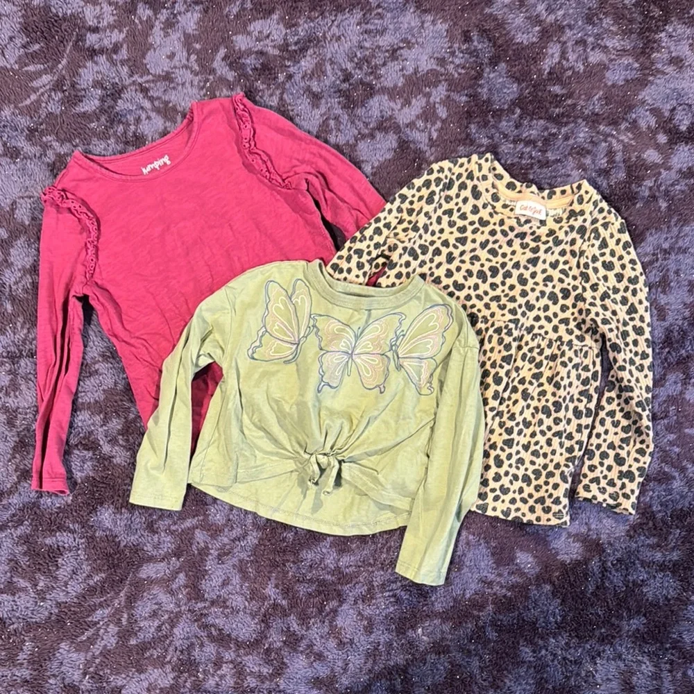 2/$10 4T Long Sleeve Tees Lot x3